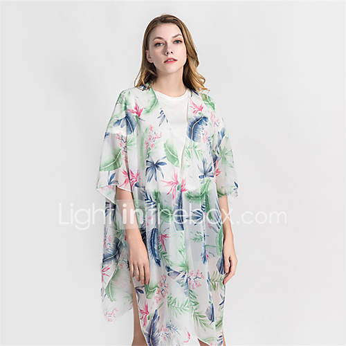 Halve Mouw Polyester Bruiloft Feest Uitgaan Damesomslag Met Prints Bloemen Jasje Jack huismerk kopen in de aanbieding Halve Mouw Polyester Bruiloft Feest Uitgaan Damesomslag Met Prints Bloemen Jasje Jack huismerk kopen in de aanbieding