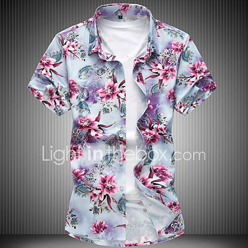 Heren Print Overhemd Bloemen Klassieke Boord Blauw Xxxxl huismerk kopen in de aanbieding Heren Print Overhemd Bloemen Klassieke Boord Blauw Xxxxl huismerk kopen in de aanbieding
