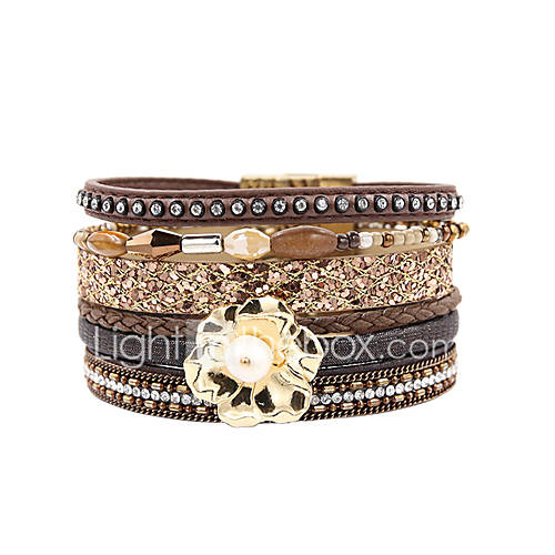 Dames Meerlaags Lederen Armbanden Bloemblad Stijlvol Boho Sieraden Bruin Voor Lahja Dagelijks Oefenen Club Verjaardag huismerk kopen in de aanbieding Dames Meerlaags Lederen Armbanden Bloemblad Stijlvol Boho Sieraden Bruin Voor Lahja Dagelijks Oefenen Club Verjaardag huismerk kopen in de aanbieding