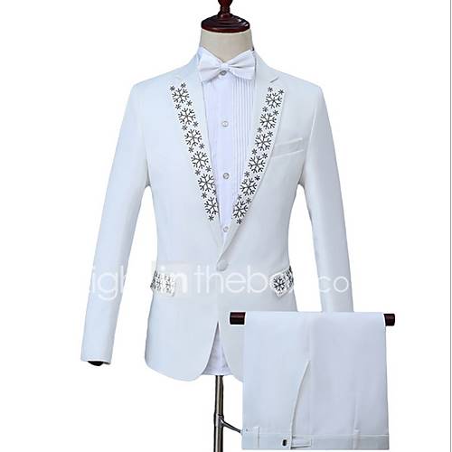 Heren Werk Zakelijk Normaal Pakken Geometrisch Peter Pan Kraag Lange Mouw Polyester Wit Xxl Xxxl Xxxxl huismerk kopen in de aanbieding Heren Werk Zakelijk Normaal Pakken Geometrisch Peter Pan Kraag Lange Mouw Polyester Wit Xxl Xxxl Xxxxl huismerk kopen in de aanbieding