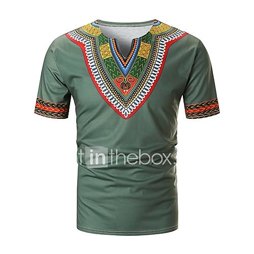 Heren Print T Shirt Tribal huismerk kopen in de aanbieding