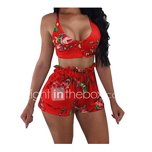 Dames Standaard Set Pantalon Patchwork Bloemen huismerk kopen in de aanbieding