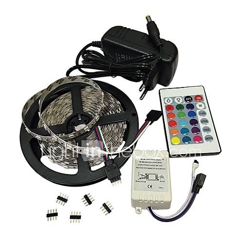 5 M Flexibele Led Lichtstrips 300 Leds Smd5050 1X12 V 3A Voeding 1 24Keys Afstandsbediening Rgb Decoratieve Zelfklevende 12 V 1 Set huismerk kopen in de aanbieding 5 M Flexibele Led Lichtstrips 300 Leds Smd5050 1X12 V 3A Voeding 1 24Keys Afstandsbediening Rgb Decoratieve Zelfklevende 12 V 1 Set huismerk kopen in de aanbieding