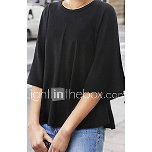 Dames T Shirt Effen Ruimvallend huismerk kopen in de aanbieding Dames T Shirt Effen Ruimvallend huismerk kopen in de aanbieding