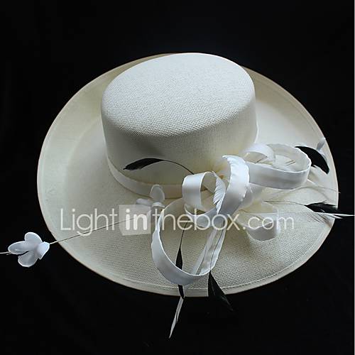 Mengvezel Linnen En Katoen Hatut Met Effen 1 Stuk Bruiloft Speciale Gelegenheden Helm huismerk kopen in de aanbieding