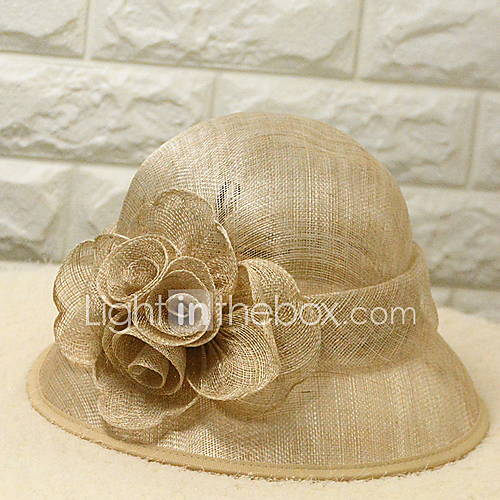 Dames Vakantie Polyestereffen Zonnehoed Zwart Geel huismerk kopen in de aanbieding