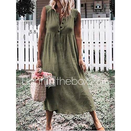 Dames Ruimvallend Recht T Shirt Overhemd Jurk Peter Pan Kraag Asymmetrisch huismerk kopen in de aanbieding