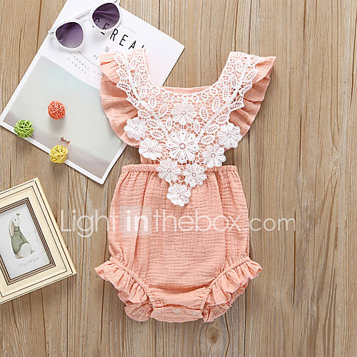 Baby Meisjes Actief Standaard Effen Blote Rug Veters Mouwloos Katoen Linnen Bodysuit Wit huismerk kopen in de aanbieding Baby Meisjes Actief Standaard Effen Blote Rug Veters Mouwloos Katoen Linnen Bodysuit Wit huismerk kopen in de aanbieding