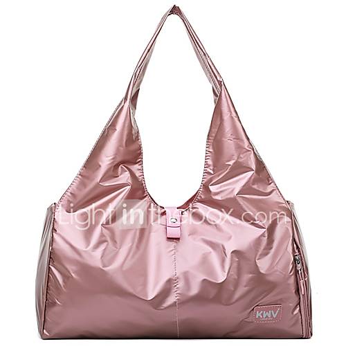 Oxfordstof Nylon Effen Kleur Reistas Rits Zwart Zilver Roze huismerk kopen in de aanbieding