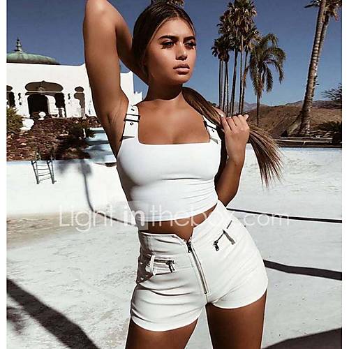 Dames Singlet Effen Schouderafhangend Slank Wit huismerk kopen in de aanbieding Dames Singlet Effen Schouderafhangend Slank Wit huismerk kopen in de aanbieding