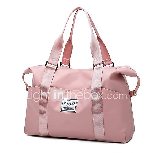 Nylon Synteettinen Effen Kleur Reistas Rits Zwart Roze huismerk kopen in de aanbieding