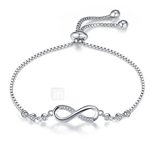 Dames Kubieke Zirkonia Armband Oneindigheid Heel Simpel Europees Modieus Armbanden Sieraden Goud Zilver Voor Dagelijks Werk huismerk kopen in de aanbieding Dames Kubieke Zirkonia Armband Oneindigheid Heel Simpel Europees Modieus Armbanden Sieraden Goud Zilver Voor Dagelijks Werk huismerk kopen in de aanbieding
