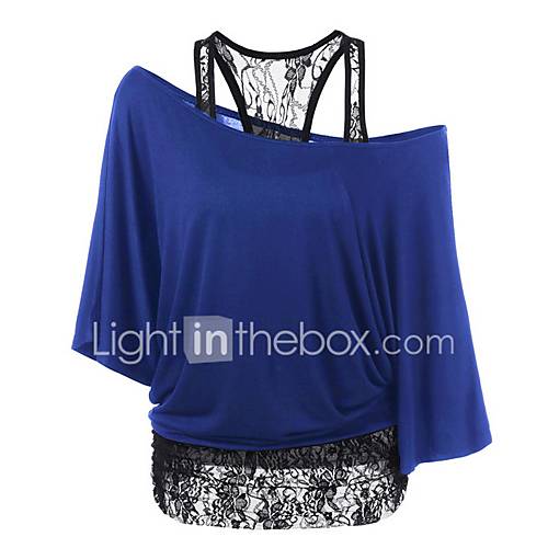 Dames T Shirt Effen Bandje huismerk kopen in de aanbieding