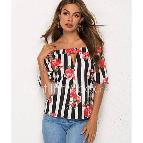 Dames Blote Rug Singlet Gestreept huismerk kopen in de aanbieding Dames Blote Rug Singlet Gestreept huismerk kopen in de aanbieding
