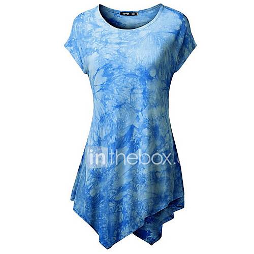 Dames T Shirt Geometrisch Blozend Roze huismerk kopen in de aanbieding