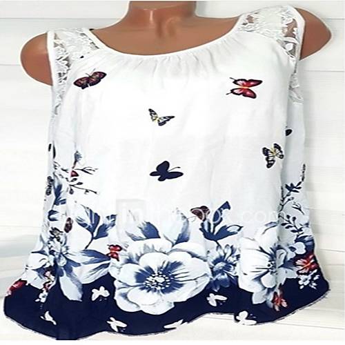 Dames Kant Print T Shirt Dier Paars Xxxl huismerk kopen in de aanbieding Dames Kant Print T Shirt Dier Paars Xxxl huismerk kopen in de aanbieding