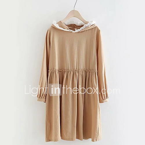 Damesshirt Boven De Knie Slank Een Lijn Blozen Roze Geel One Size huismerk kopen in de aanbieding