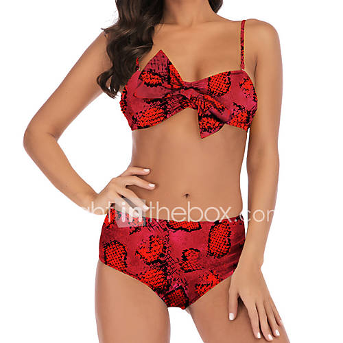 Dames Standaard Rood Bikini Zwemkleding Geometrisch S M L huismerk kopen in de aanbieding Dames Standaard Rood Bikini Zwemkleding Geometrisch S M L huismerk kopen in de aanbieding