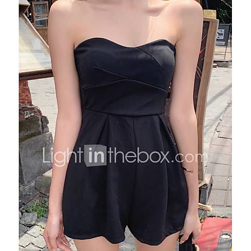 Dames Zwart Babypakje Effen Een Maat huismerk kopen in de aanbieding