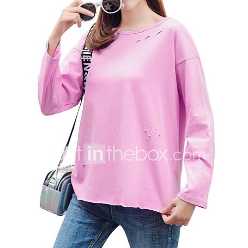 Dames T Shirt Letter Paars huismerk kopen in de aanbieding Dames T Shirt Letter Paars huismerk kopen in de aanbieding