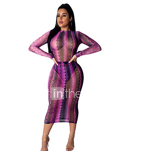 Dames Standaard Bodycon Jurk Dier Print Midi huismerk kopen in de aanbieding Dames Standaard Bodycon Jurk Dier Print Midi huismerk kopen in de aanbieding