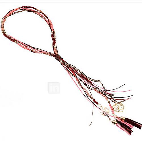 Dames Kwastje Lange Ketting Hars Vintage Boho Cool Rood Blauw 60 Cm Kettingen Sieraden 1Pc Voor Straat Feestdagen huismerk kopen in de aanbieding Dames Kwastje Lange Ketting Hars Vintage Boho Cool Rood Blauw 60 Cm Kettingen Sieraden 1Pc Voor Straat Feestdagen huismerk kopen in de aanbieding