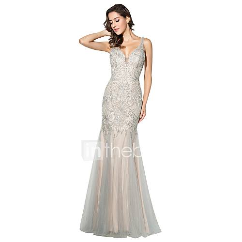 Trompet Zeemeermin V Hals Tot De Grond Tule Pailletten Glitter Sprankel Schoolfeest Formele Avonden Jurk Met Door Judyjulia huismerk kopen in de aanbieding Trompet Zeemeermin V Hals Tot De Grond Tule Pailletten Glitter Sprankel Schoolfeest Formele Avonden Jurk Met Door Judyjulia huismerk kopen in de aanbieding