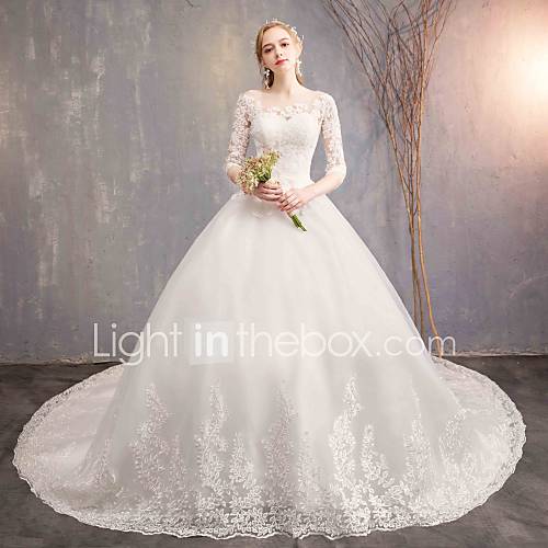 Baljurk Met Sieraad Kapelsleep Tule Lace Over Satin Op Maat Gemaakte Trouwjurken Appliques Kant Door Lan Ting Express Bel huismerk kopen in de aanbieding Baljurk Met Sieraad Kapelsleep Tule Lace Over Satin Op Maat Gemaakte Trouwjurken Appliques Kant Door Lan Ting Express Bel huismerk kopen in de aanbieding