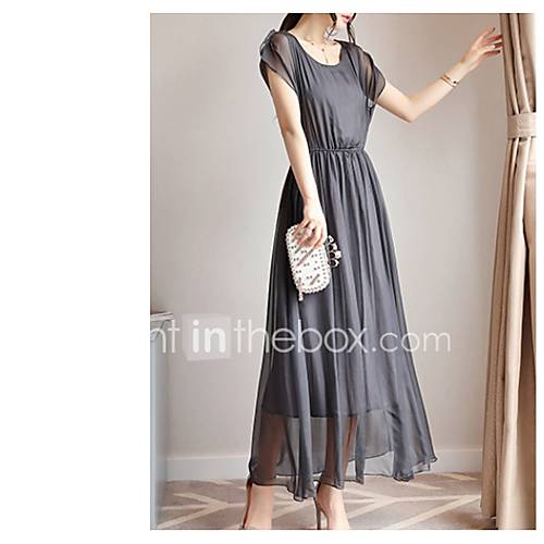 Damesshirt Met Knielengte Dames Zwart Beige Grijs M L Xl Xxl huismerk kopen in de aanbieding