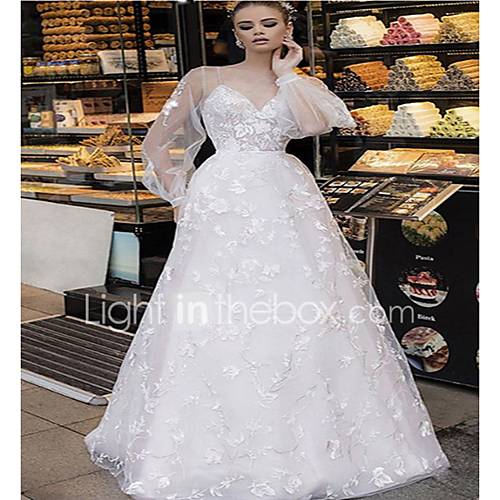 Dames Standaard Schede Jurk Effen Kant Patchwork Maxi huismerk kopen in de aanbieding