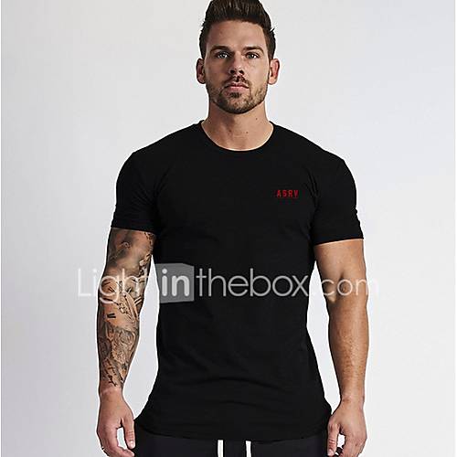 Heren T Shirt Effen Klaver huismerk kopen in de aanbieding