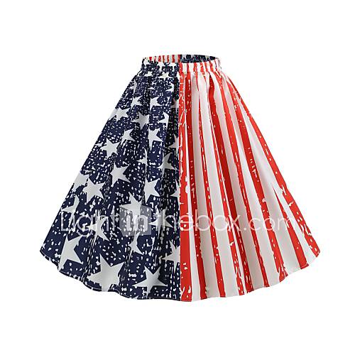 Dames Actief A Lijn Rokken Geometrisch huismerk kopen in de aanbieding