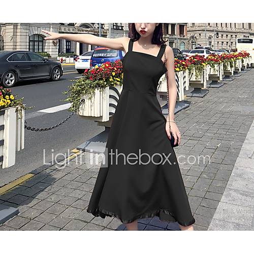 Dames Knielange Overhemdjurk Zwart Xs S M huismerk kopen in de aanbieding