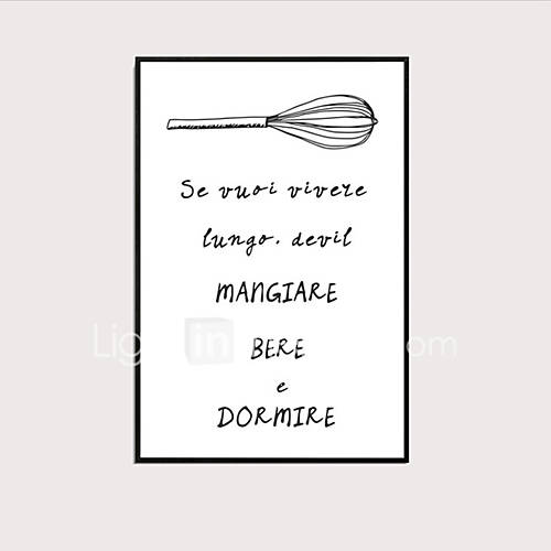 Ingelijst Canvas Olieverfschilderij Gezegdes Woorden En Citaten Kunststof huismerk kopen in de aanbieding