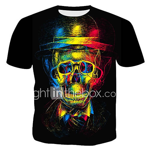 Heren Print T Shirt Grafisch Dier Letter Zilver Xl huismerk kopen in de aanbieding Heren Print T Shirt Grafisch Dier Letter Zilver Xl huismerk kopen in de aanbieding