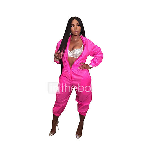 Dames Actief Street Chic Blauw Zwart Fuchsia Jumpsuit Effen L Xl Xxl huismerk kopen in de aanbieding Dames Actief Street Chic Blauw Zwart Fuchsia Jumpsuit Effen L Xl Xxl huismerk kopen in de aanbieding