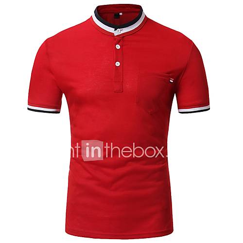 Heren Patchwork T Shirt Effen Wit huismerk kopen in de aanbieding