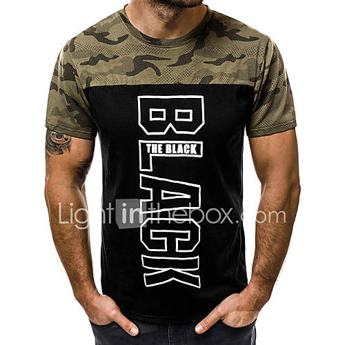 Heren Print T Shirt Geometrisch Letter Klaver Xl huismerk kopen in de aanbieding Heren Print T Shirt Geometrisch Letter Klaver Xl huismerk kopen in de aanbieding