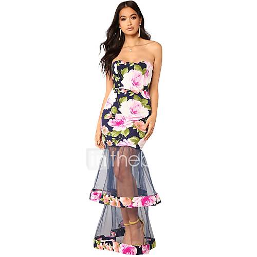 Dames Bodycon Jurk Schouderafhangend Maxi huismerk kopen in de aanbieding Dames Bodycon Jurk Schouderafhangend Maxi huismerk kopen in de aanbieding