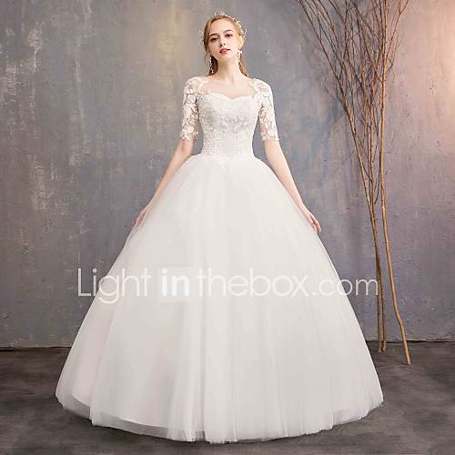Baljurk Sweetheart Tot De Grond Kant Tule Op Maat Gemaakte Trouwjurken Met Appliques Door Lan Ting Express Bel huismerk kopen in de aanbieding Baljurk Sweetheart Tot De Grond Kant Tule Op Maat Gemaakte Trouwjurken Met Appliques Door Lan Ting Express Bel huismerk kopen in de aanbieding