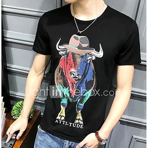 Heren T Shirt Dier Wit Xxxl huismerk kopen in de aanbieding Heren T Shirt Dier Wit Xxxl huismerk kopen in de aanbieding