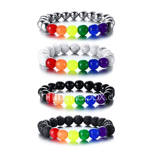 Heren Dames Meetkundig Kralenarmband Roestvast Staal Verzilverd Regenboog Kleurrijk Armbanden Sieraden Wit Zwart Zilver Voor Valmistuminen Carnaval Feestdagen Club Festival huismerk kopen in de aanbieding Heren Dames Meetkundig Kralenarmband Roestvast Staal Verzilverd Regenboog Kleurrijk Armbanden Sieraden Wit Zwart Zilver Voor Valmistuminen Carnaval Feestdagen Club Festival huismerk kopen in de aanbieding