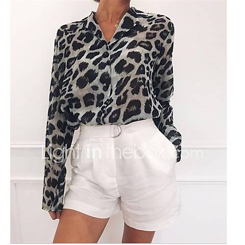 Dames Print Overhemd Luipaard Wit Xl huismerk kopen in de aanbieding Dames Print Overhemd Luipaard Wit Xl huismerk kopen in de aanbieding