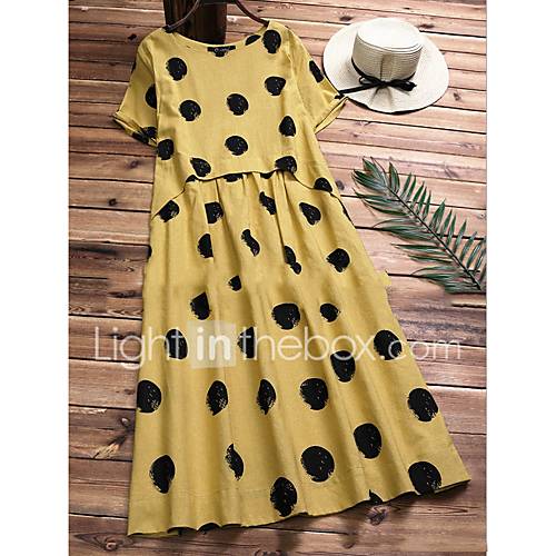 Damesshirt Met Knielengte Voor Vrouwen Paars Geel Blauw S M L Xl huismerk kopen in de aanbieding