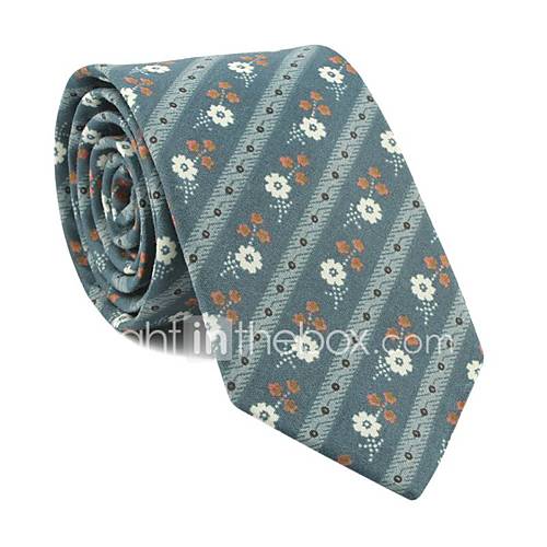 Heren Feest Werk Actief Gestreept Bloemen Jacquard Stropdas huismerk kopen in de aanbieding