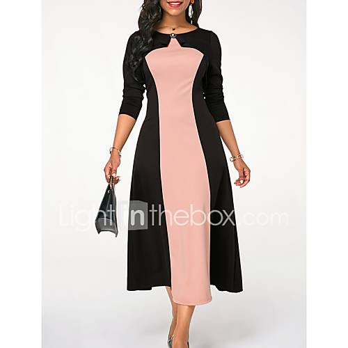 Midi A Line Damesjurk Paars Blozend Roze Blauw S M L Xl huismerk kopen in de aanbieding Midi A Line Damesjurk Paars Blozend Roze Blauw S M L Xl huismerk kopen in de aanbieding