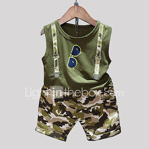 Kinderen Peuter Jongens Standaard Street Chic Geometrisch Kleurenblok Cartoon Strik Patchwork Mouwloos Normaal Katoen Spandex Kledingset Leger Groen huismerk kopen in de aanbieding Kinderen Peuter Jongens Standaard Street Chic Geometrisch Kleurenblok Cartoon Strik Patchwork Mouwloos Normaal Katoen Spandex Kledingset Leger Groen huismerk kopen in de aanbieding