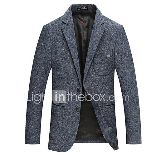 Heren Blazer Ingesneden Revers Polyester Marineblauw Xl Xxl Xxxl huismerk kopen in de aanbieding Heren Blazer Ingesneden Revers Polyester Marineblauw Xl Xxl Xxxl huismerk kopen in de aanbieding