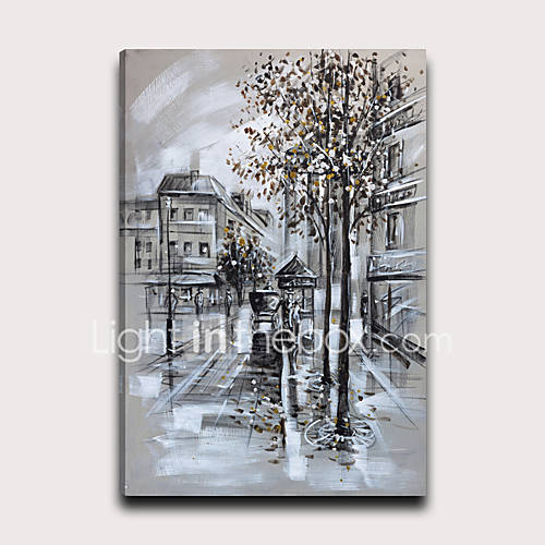 Print Afdrukken Op Opgespannen Doek Abstract Landschap Modern huismerk kopen in de aanbieding