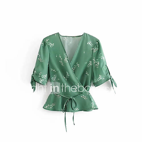 Dames Omslag Bloemen Klaver huismerk kopen in de aanbieding